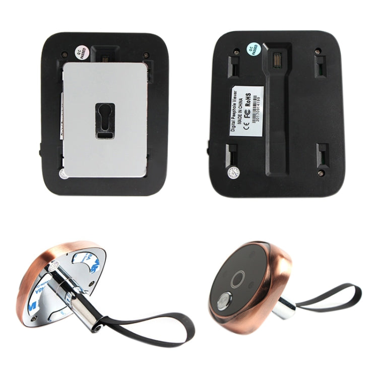 M530 3.0 inch TFT Display 3.0MP Camera Video Digital Door Viewer, Support TF Card (32GB Max) & Infrared Night Vision, M530 M530 3.0 inch TFT Display 3.0MP Camera Video Digital Door Viewer, Support TF Card (32GB Max) & Infrared Night Vision, M530